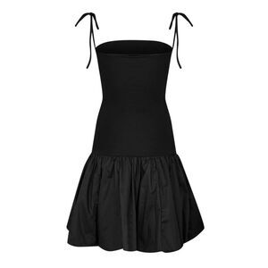 AmyLynn Womens/Ladies Fitted Mini Dress / Black